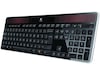 Logitech K750 Trådløs Tastatur Tastatur