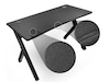 Svive Cygnus Gaming Desk matt sort med sorte sømmer Gaming desk