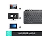 Logitech MX Keys Mini - GRAPHITE Tastatur