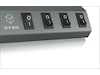 ICY BOX 4-porter USB 3.0-hub, aluminiumskabinett USB-hub