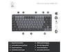 Logitech MX Mechanical Mini Minimalist Tactile (graphite) Tastatur