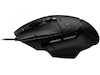 Logitech G502 X Gamingmus (sort) Gaming Mus