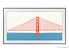 Samsung 85" ramme til The Frame (2021-2024, brun) Tilbehør