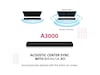 Sony HT-A3000 Dolby Atmos® Lydplanke (sort) Soundbars