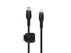 Belkin USB-C til Lightning kabel 3m (sort) Kabel/adapter/diverse