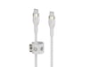 Belkin USB-C til USB-C kabel 3m (hvit) Kabel/adapter/diverse