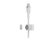 Belkin USB-C til USB-C kabel 3m (hvit) Kabel/adapter/diverse