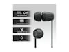 Sony WI-C100 Trådløse hodetelefoner, In-Ear (sort) Øreplugger