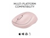 Logitech M240 Trådløs Mus (rosa) Mus