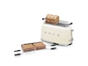 Smeg TSF02CREU 4x2 brødrister (cream) Brødristere