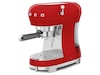 Smeg ECF02RDEU Manuell espressomaskin (rød) Espresso Halvautomatisk