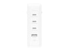 Belkin 4-port GaN 140W vegglader (hvit) Ladere