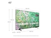 Samsung 43" DU8005 4K Crystal UHD Smart TV TU43DU8005K TV-er