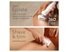 Braun Silk-épil 9 Flex 3S SkinSpa Epilator SES9-481 (hvit/gull) Ladyshave