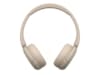 Sony WH-CH520 trådløse hodetelefoner, On-Ear (beige) Trådløst