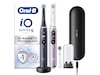 Oral-B iO 9 Duo Elektriske Tannbørster (sort & lys rosa) Tannpleie