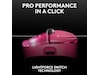 Logitech G Pro X Superlight 2 DEX trådløs gamingmus (rosa) Gaming Mus