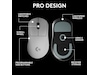 Logitech G Pro X Superlight 2 DEX trådløs gamingmus (hvit) Gaming Mus