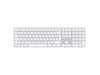 Apple Magic Keyboard Touch ID og talltastatur (hvit) Tastatur