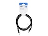 Minijack kabel 3m (sort) HiFikabler