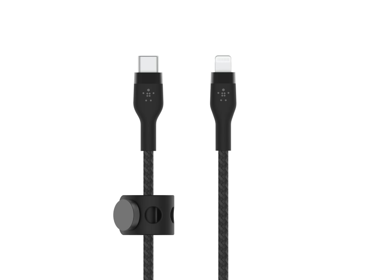 Belkin USB-C til Lightning kabel 3m (sort) Kabel/adapter/diverse