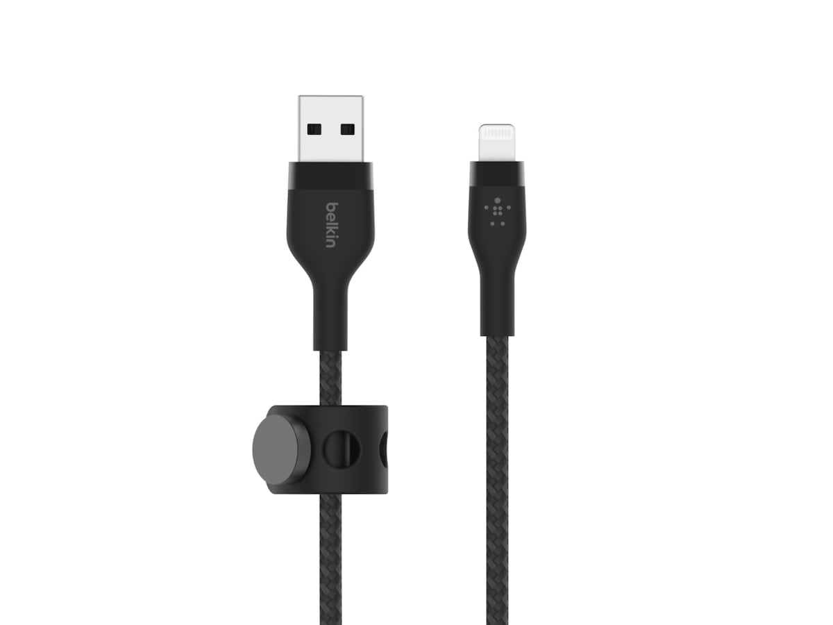 Belkin USB-A til Lightning kabel 1m (sort) Kabel/adapter/diverse