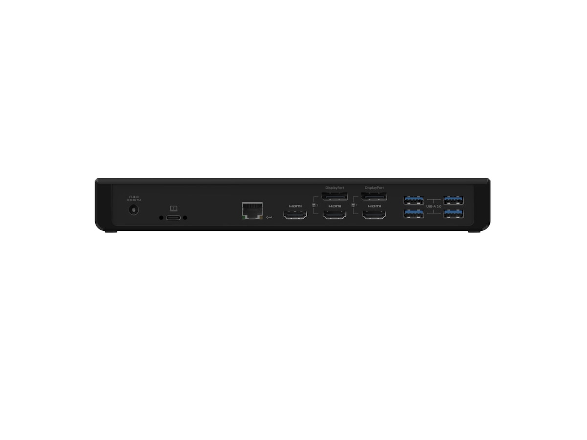 Belkin Connect USB-C Triple Display Docking (sort) Dockingstasjon