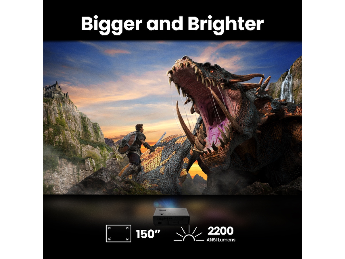 BenQ 4K DLP LED projektor X500i Hjemmekino