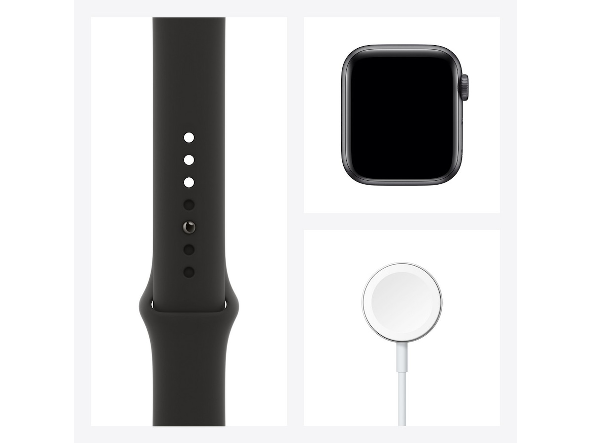 Apple Watch Series 6 40mm grå/sort -B-Grade - KomplettBedrift.no