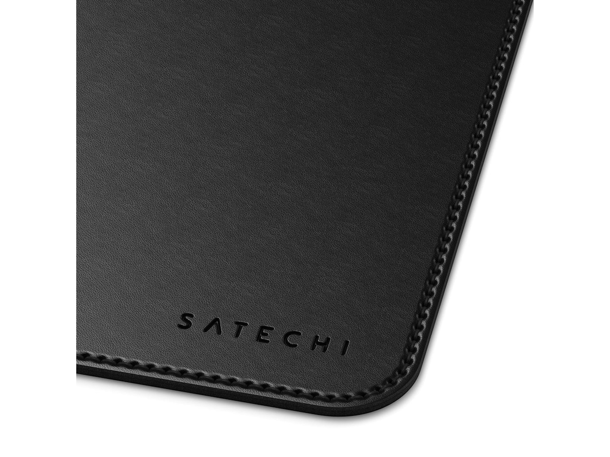 Satechi Eco-Leather musmatte (sort) Musematte