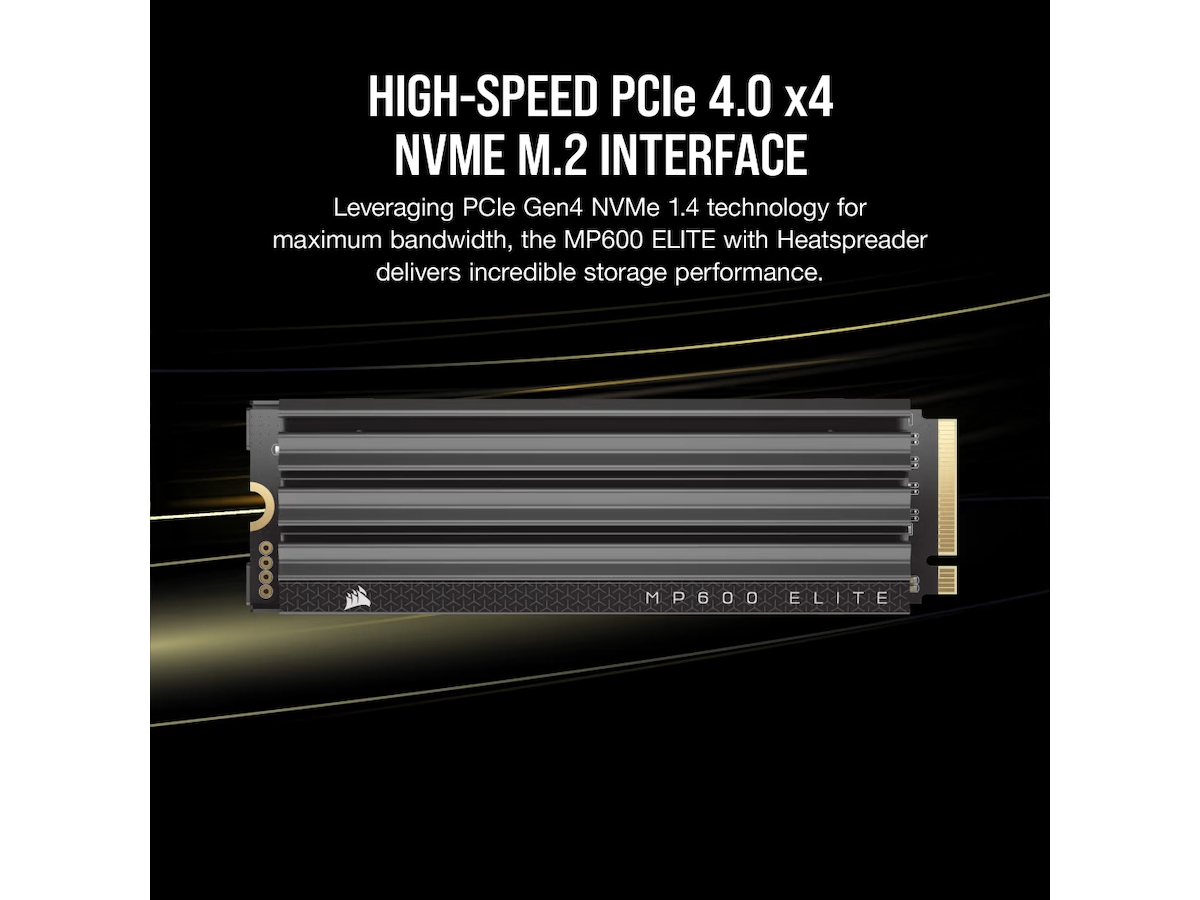 Corsair MP600 ELITE 2TB NVMe SSD SSD M.2