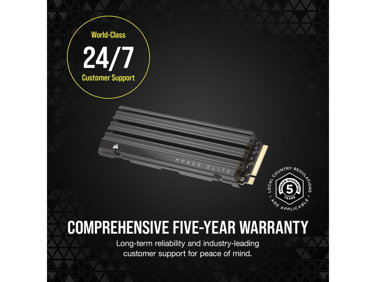 Corsair MP600 ELITE 2TB NVMe SSD SSD M.2