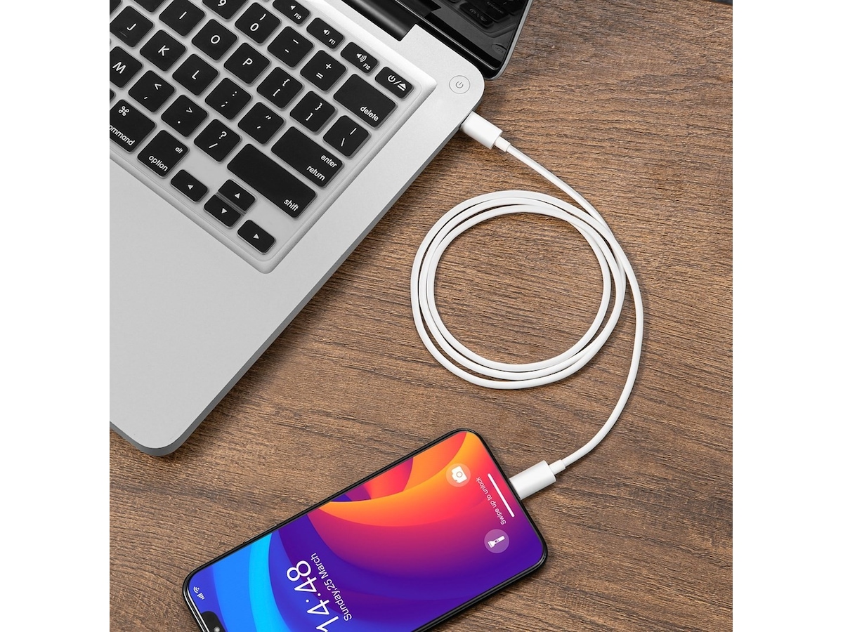 Andersson Lightning til USB-C kabel 1m (hvit) USBkabler