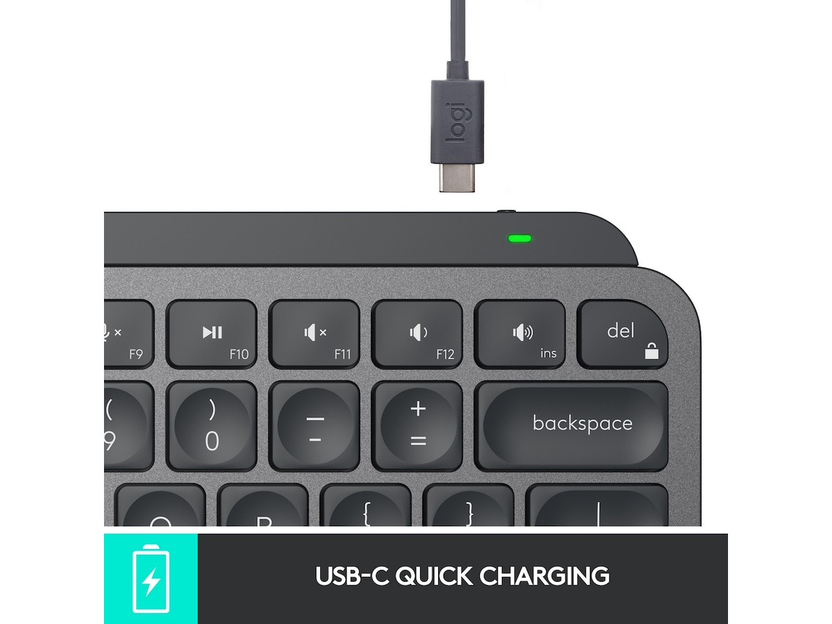 Logitech MX Keys Mini - GRAPHITE Tastatur