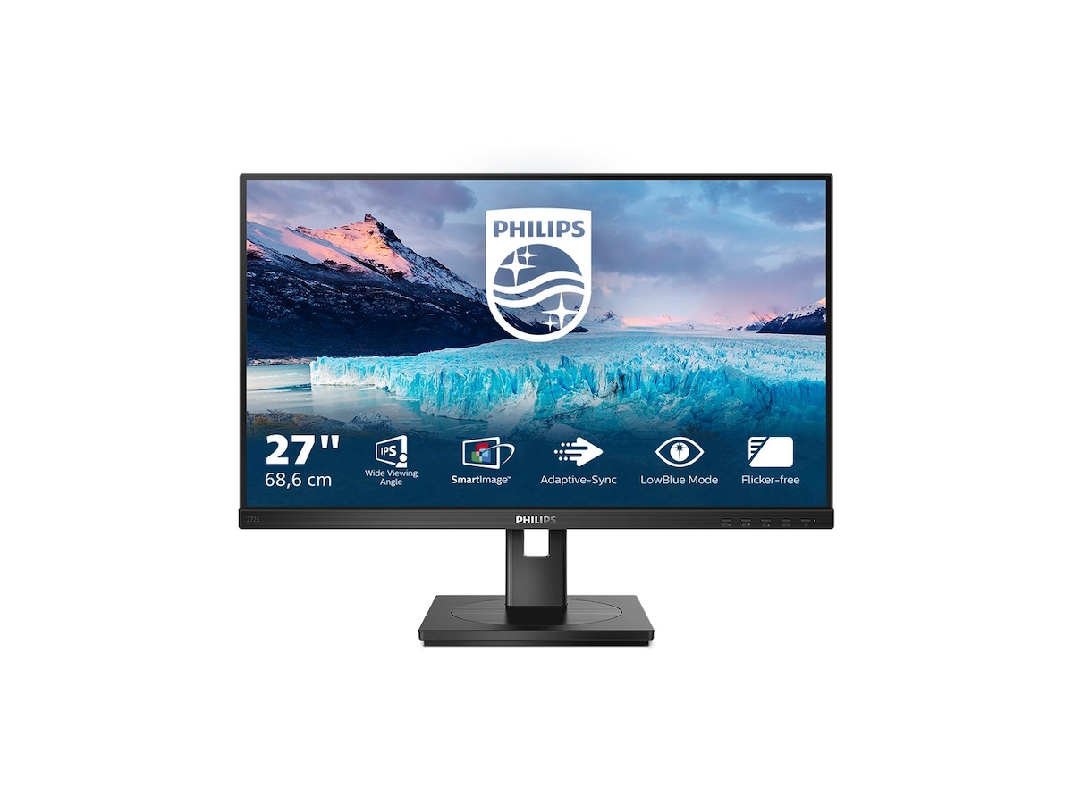 Philips 27" skjerm 272S1M/00 Skjermer