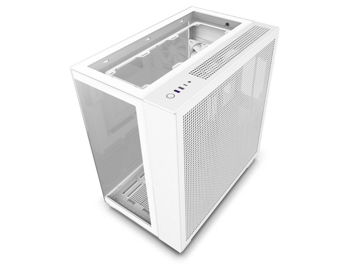 NZXT H9 Elite Dual Chamber Mid Tower (hvit) Midi tower