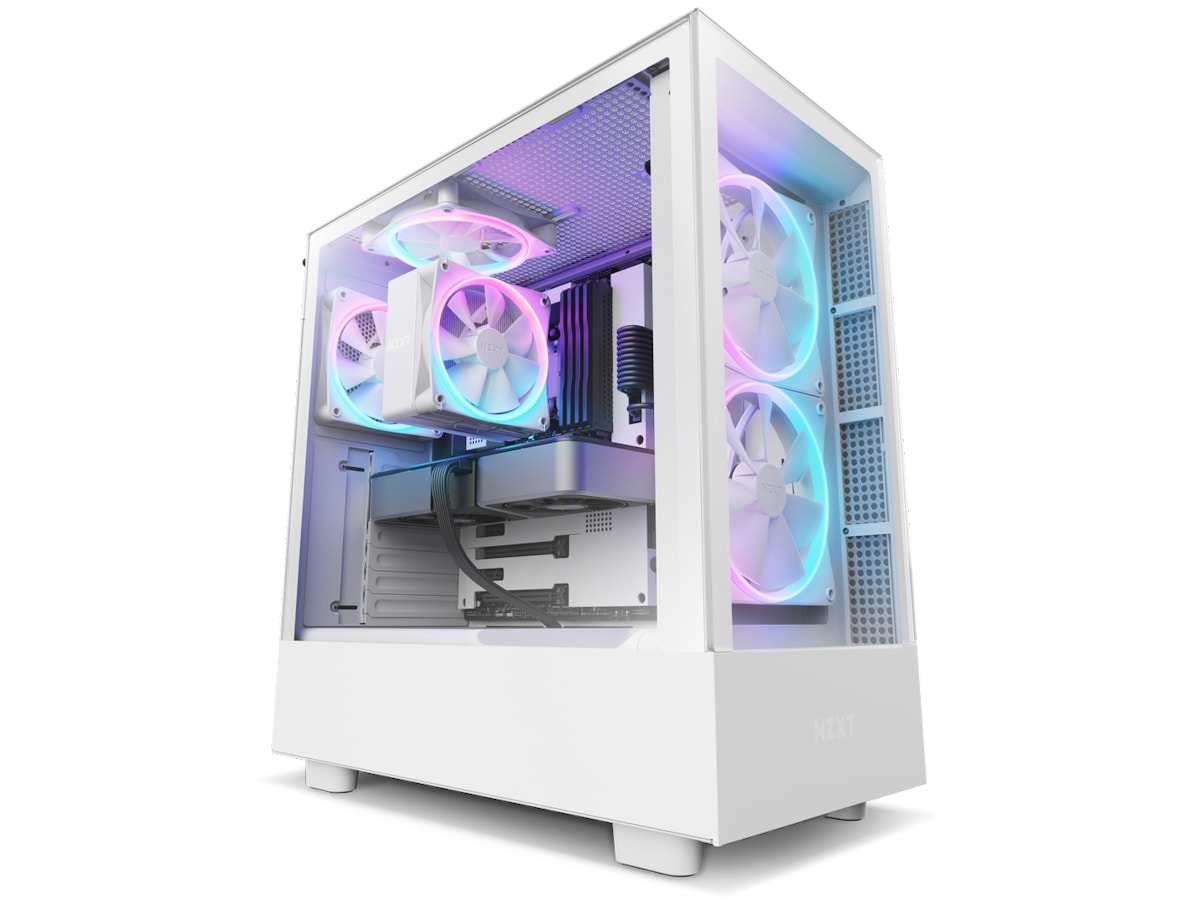 NZXT T120 CPU Vifte 120mm RGB (hvit) CPU - Luftkjøling