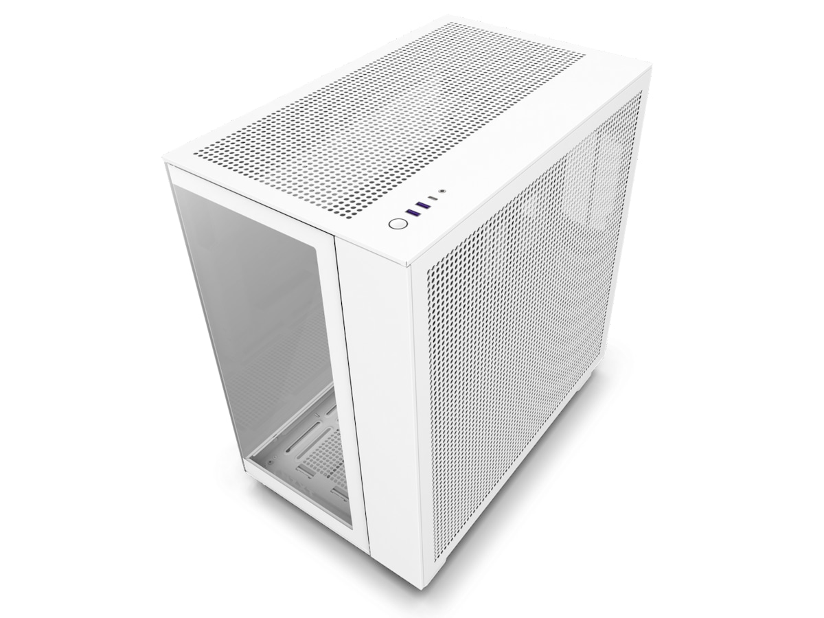 NZXT H9 Flow Dual Chamber Mid Tower (hvit) Midi tower