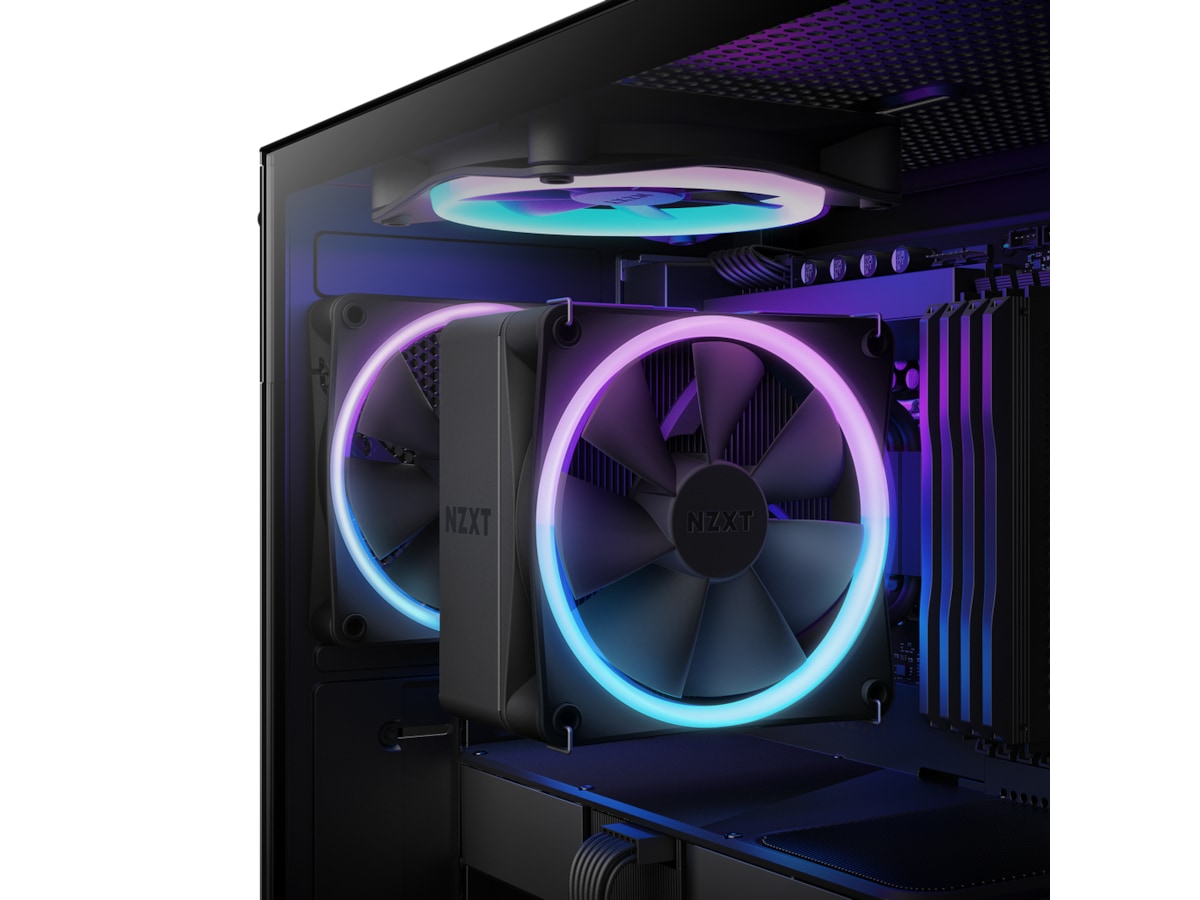 NZXT T120 CPU Vifte 120mm RGB (sort) CPU - Luftkjøling