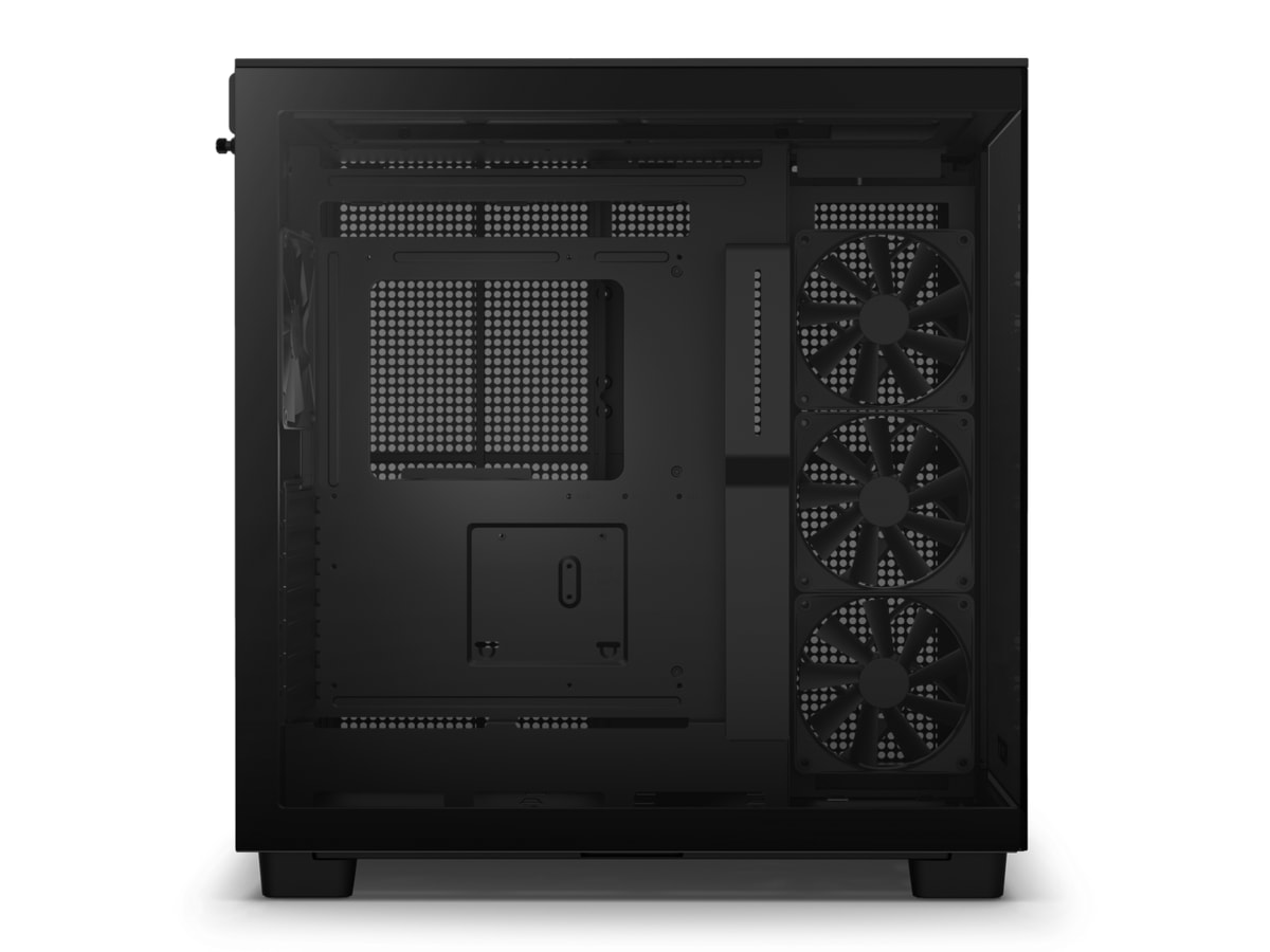 NZXT H9 Flow Dual Chamber Mid Tower (sort) Midi tower