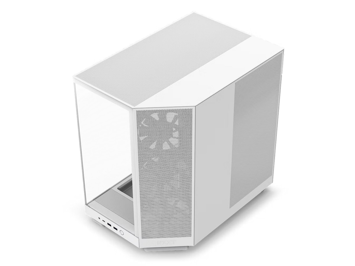 NZXT H6 Flow Case Dual Chamber Mid Tower (hvit) Midi tower