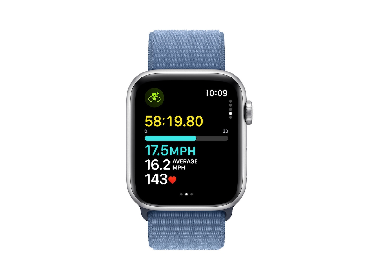 Apple Watch Series SE 44mm GPS Aluminium (sølv) Watch