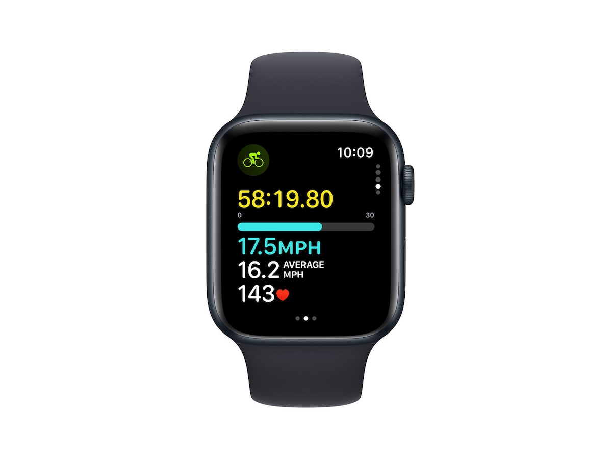 Apple Watch Series SE 44mm GPS Aluminium (midnatt) Watch