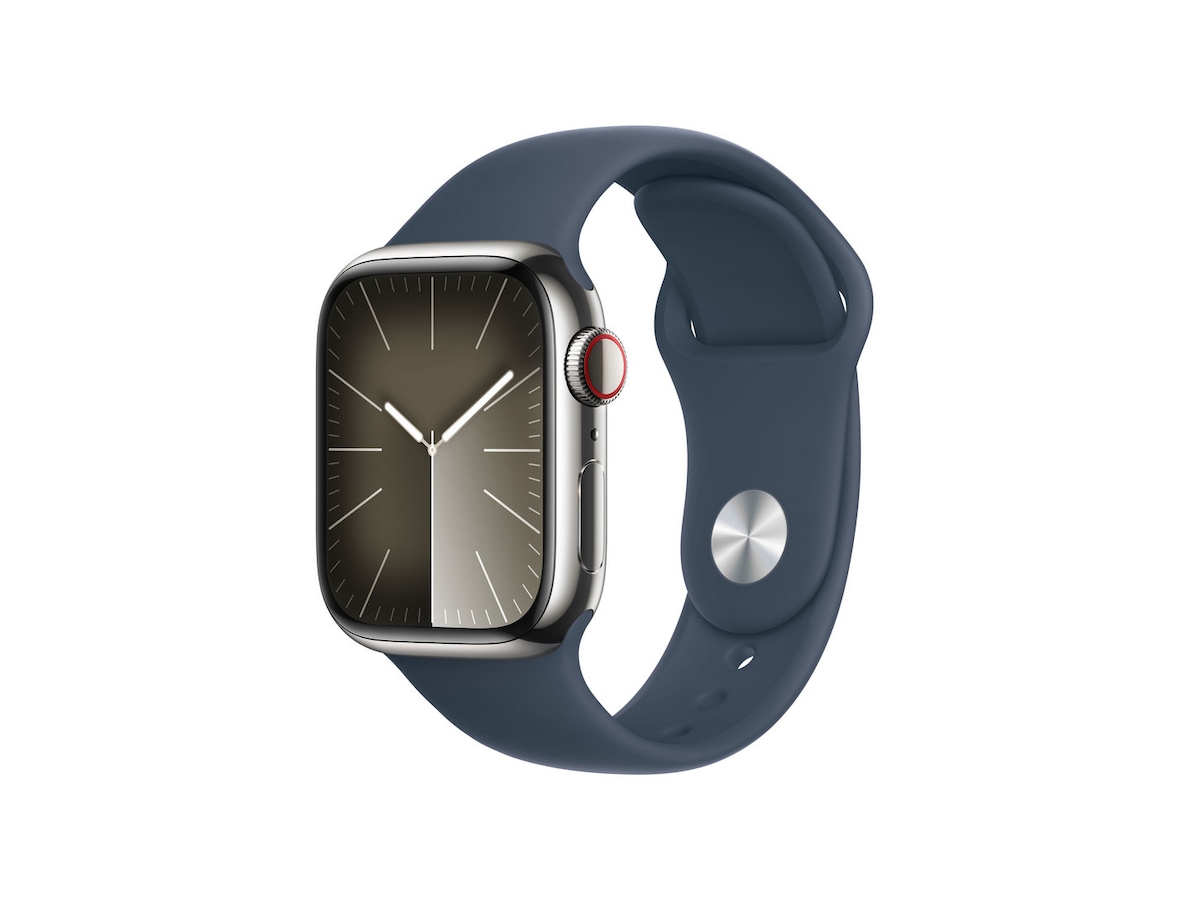 Apple Watch Series 9 GPS + LTE 41mm Rustfritt stål (sølv) Watch