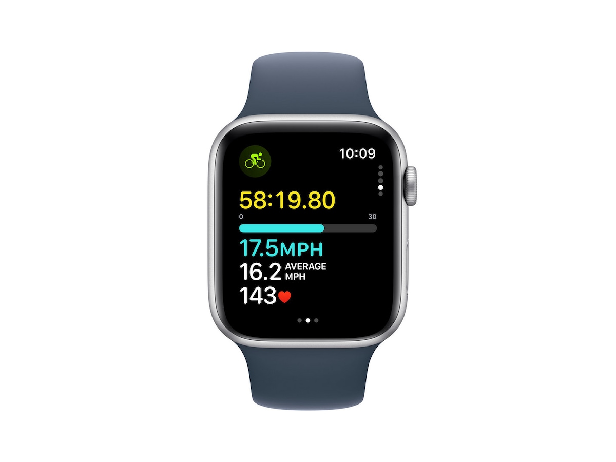 Apple Watch Series SE 44mm GPS + LTE Aluminium (sølv) Watch