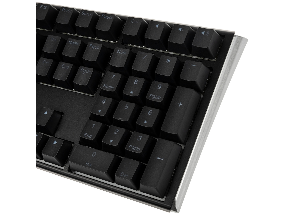 Ducky One 3 Classic Black / White Gamingtastatur RGB Brown (sort/hvit) Gaming Tastatur