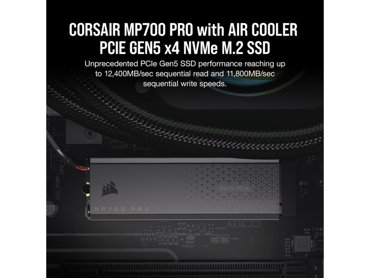 Corsair MP700 PRO 1TB NVMe PCIe M.2 SSD SSD M.2