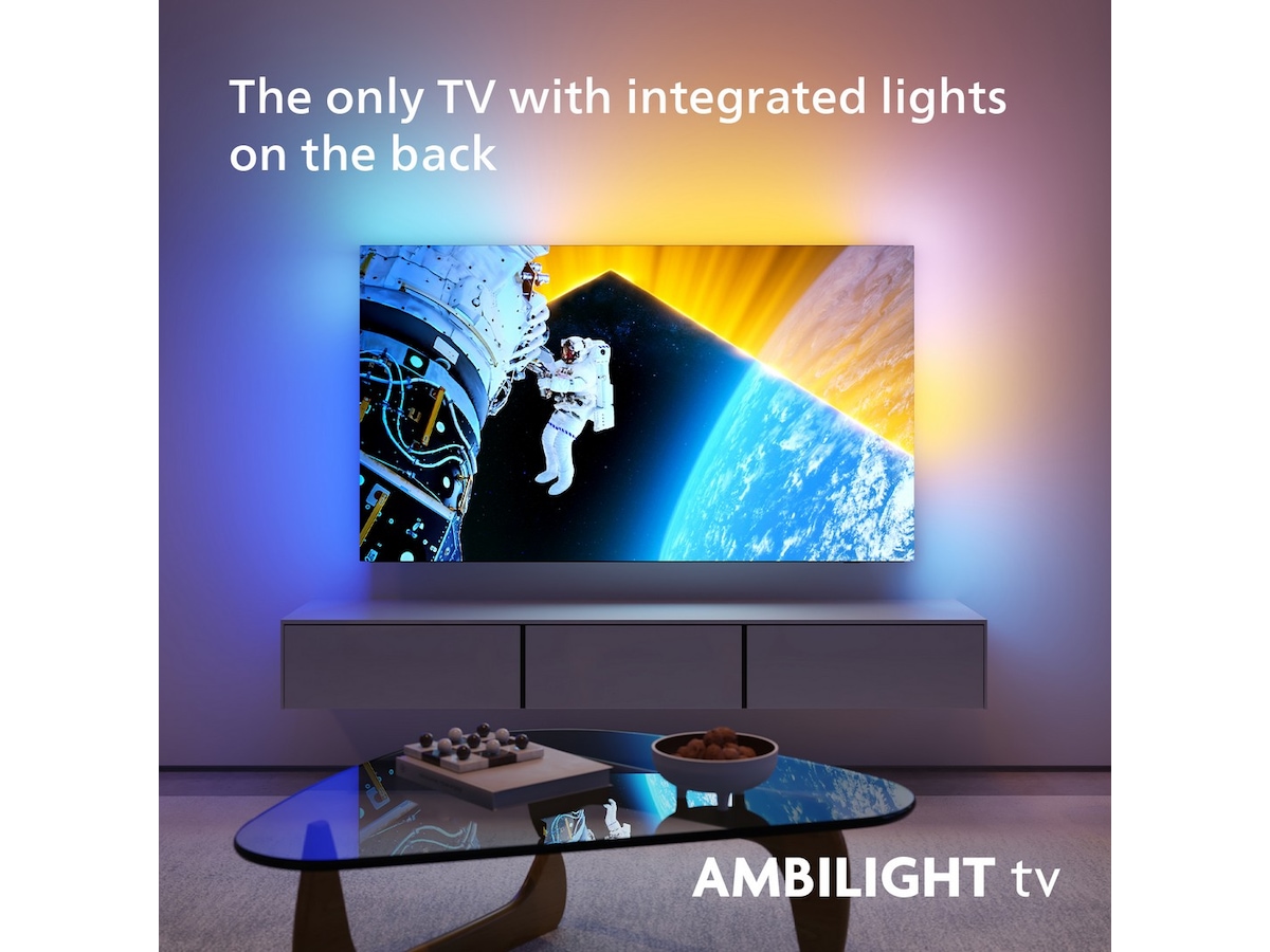 Philips 48" 4K UHD OLED Smart TV Ambilight 48OLED809 TV-er