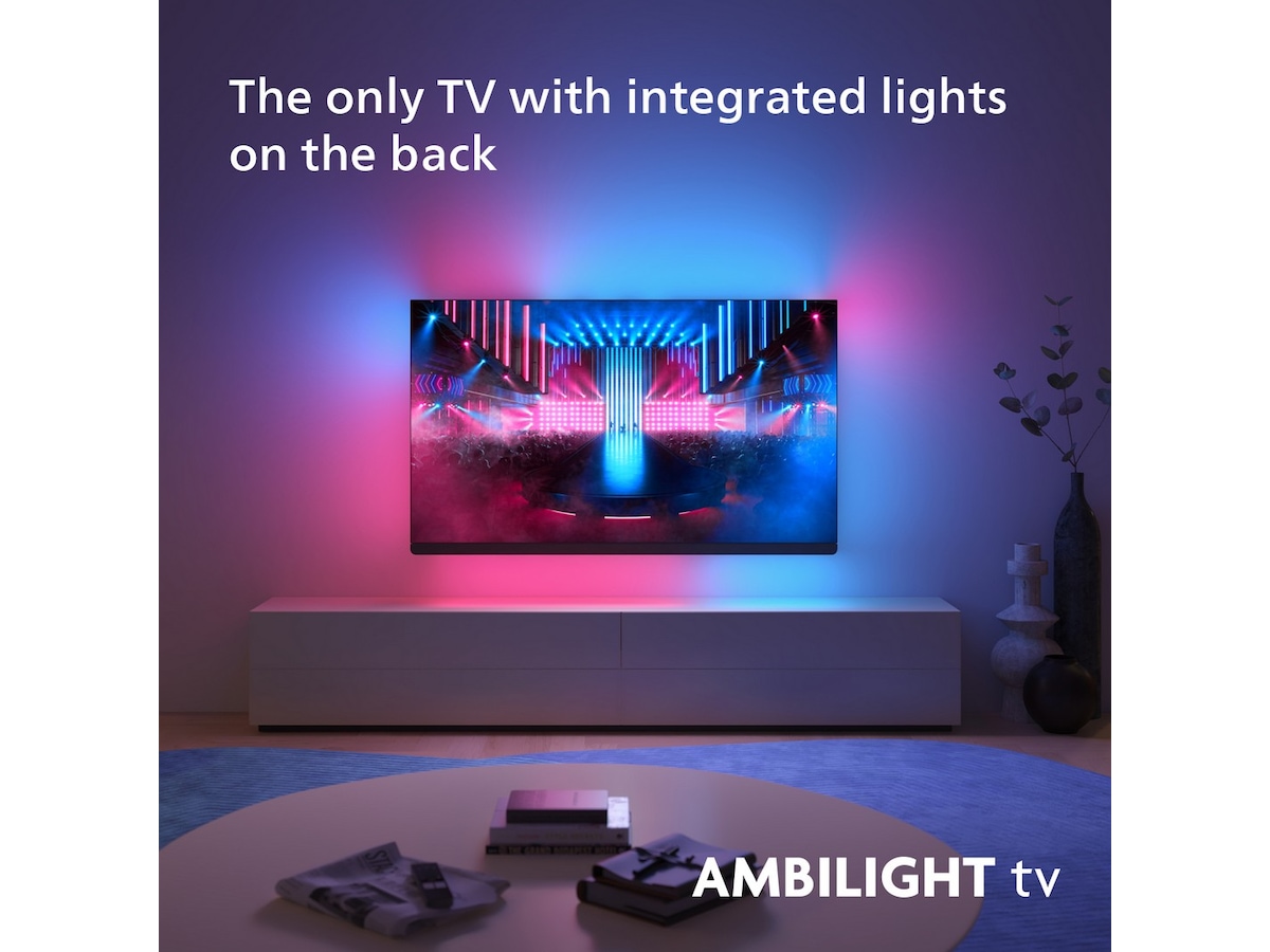 Philips 65" 4K UHD OLED+ Smart TV Ambilight 65OLED909 TV-er