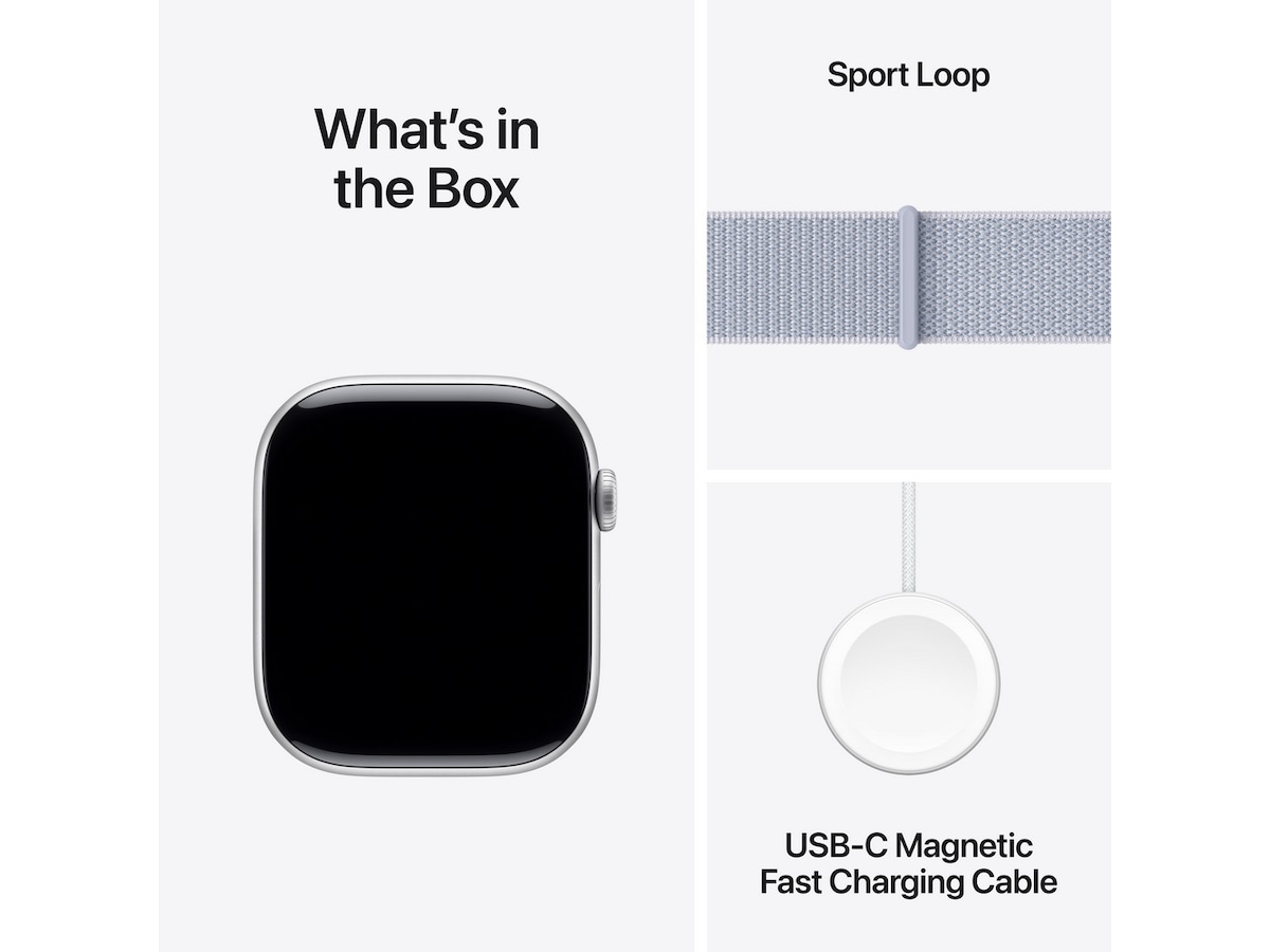 Apple Watch Series 10 46mm GPS + LTE Aluminium (sølv) Watch